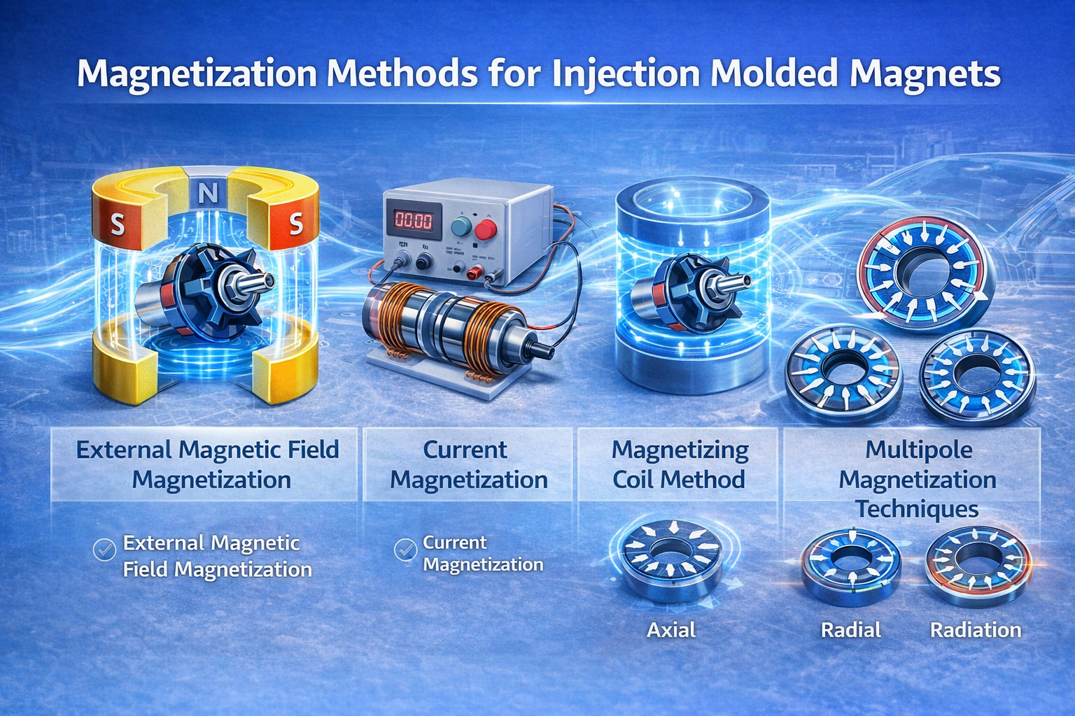 Injection Molded Magnet Magnetization